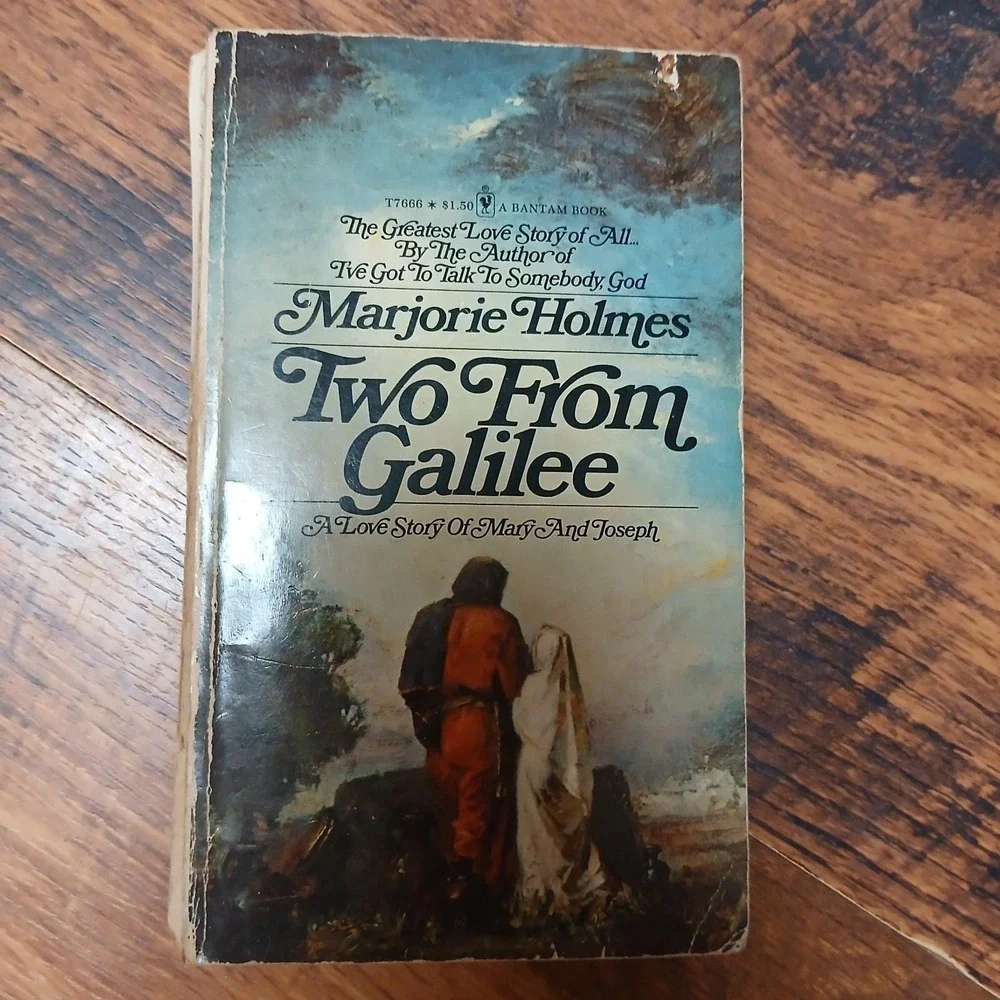 Vtg Marjorie Holmes PB Book Lot Two From Galilee Three From Galilee Christian